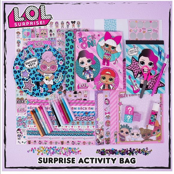 NIB L.O.L Surprise Activity Bag - Picture 2 of 5
